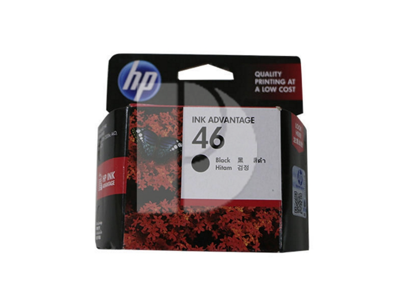 Hp 46 deals black ink cartridge